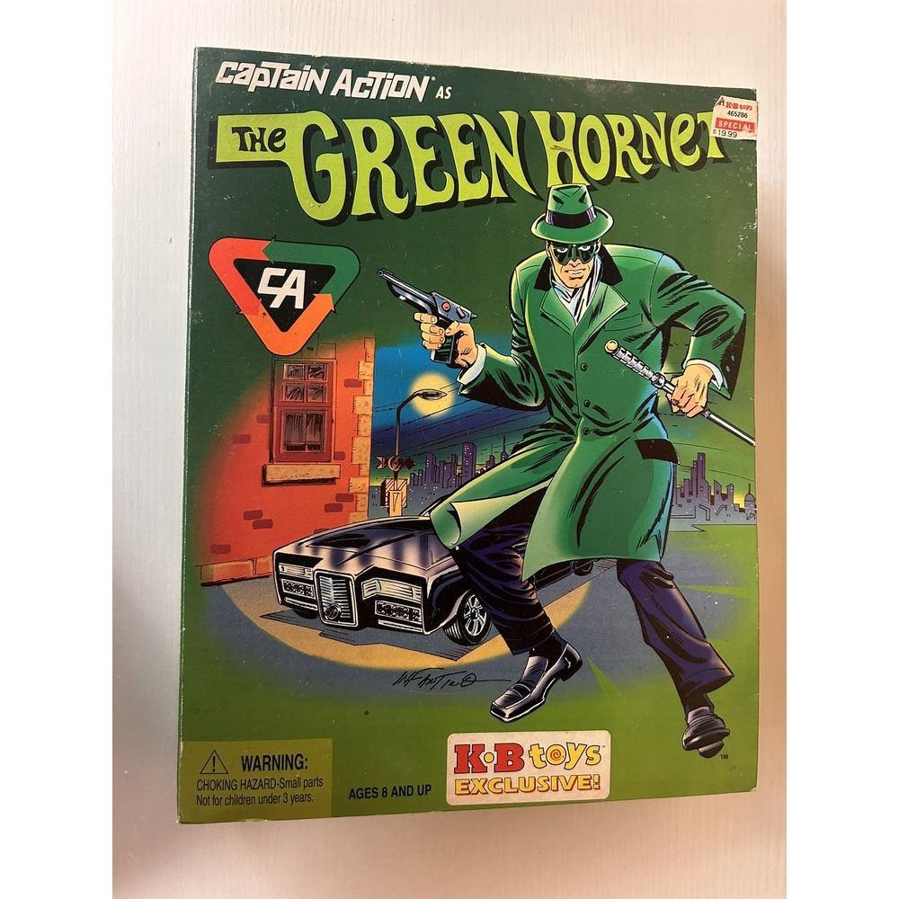 Captain Action as The Green Hornet 12 Inch Action Figure KB Toys Exclusive